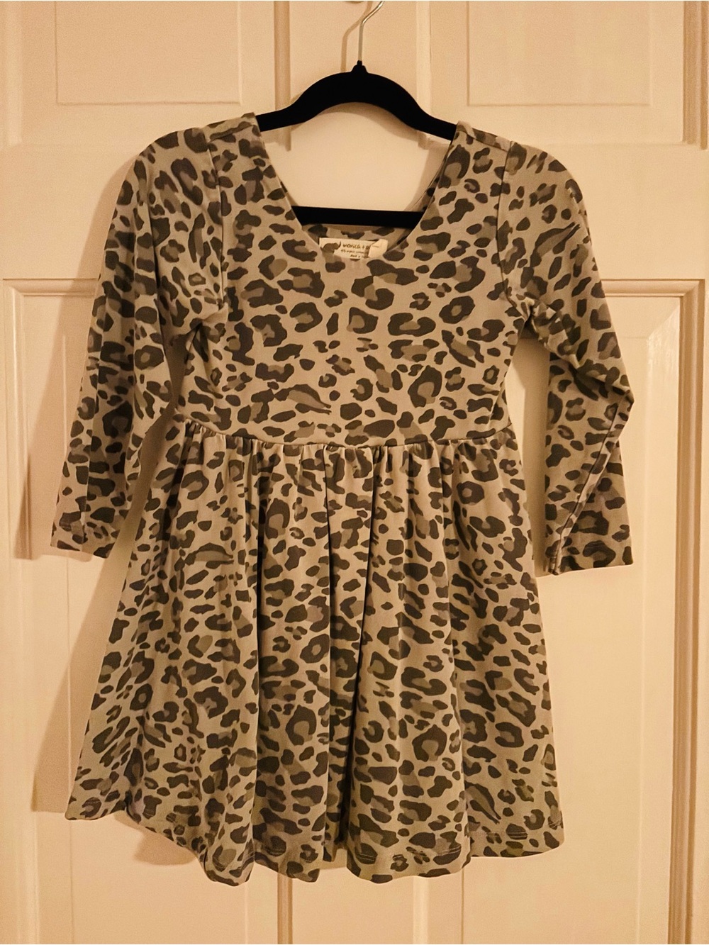 Monica + Andy Leopard Print Let's Dance Dress 4T
